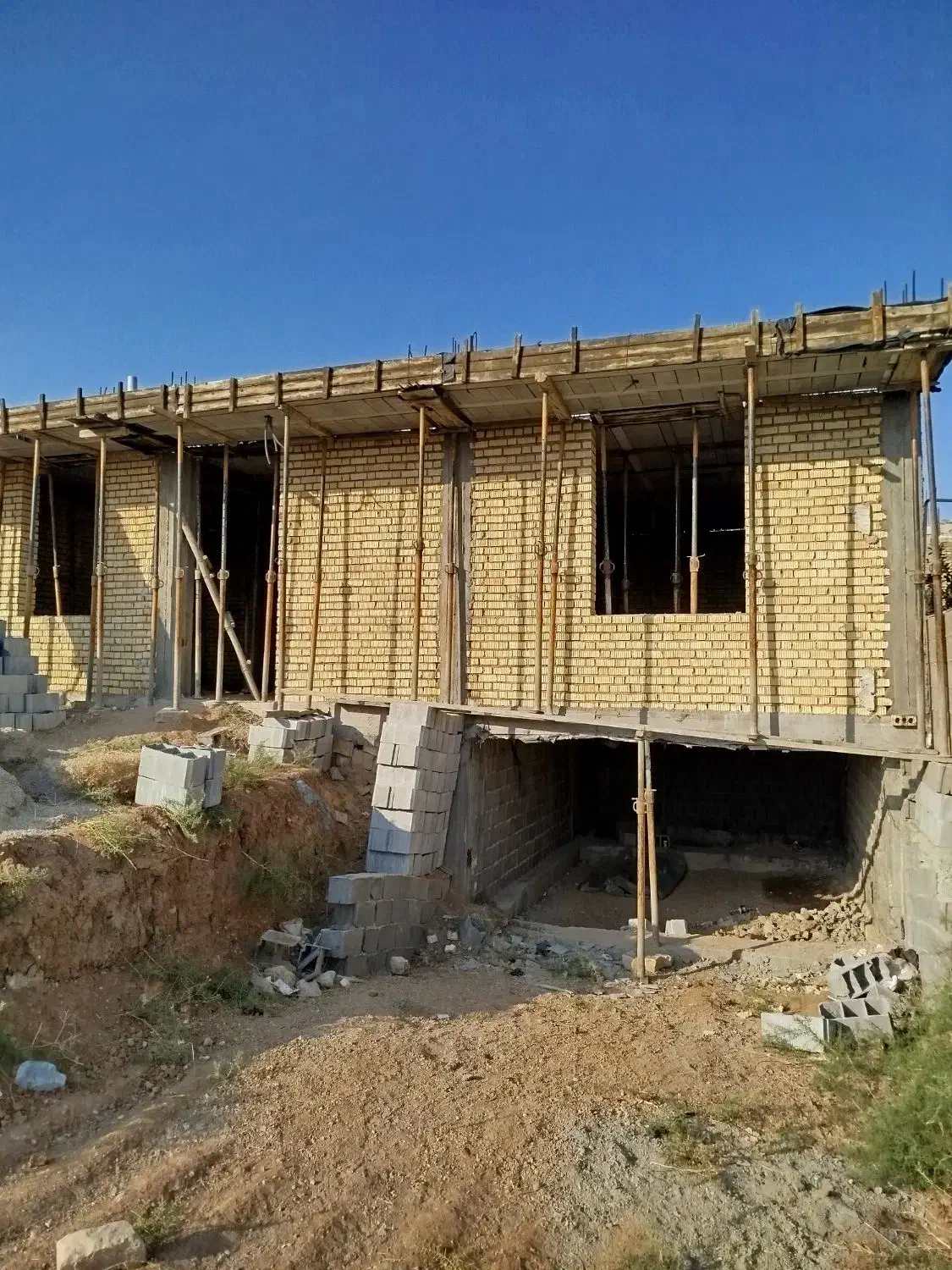 اجرای سقف تیرچه بلوک،شیب گیری،اجرای شناژ کف|خدمات پیشه و مهارت|دهدشت, |دیوار