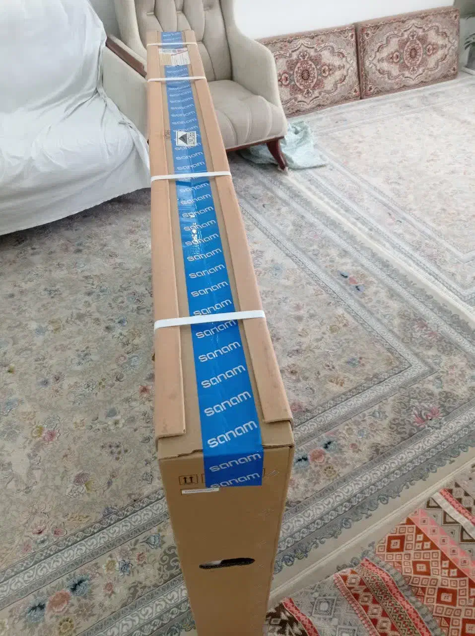 تلوزیون ۶۵ اینچ صنام  پول لازم زیر قیمت|تلویزیون و پروژکتور|اسلام‌شهر, شهرک جانبازان|دیوار