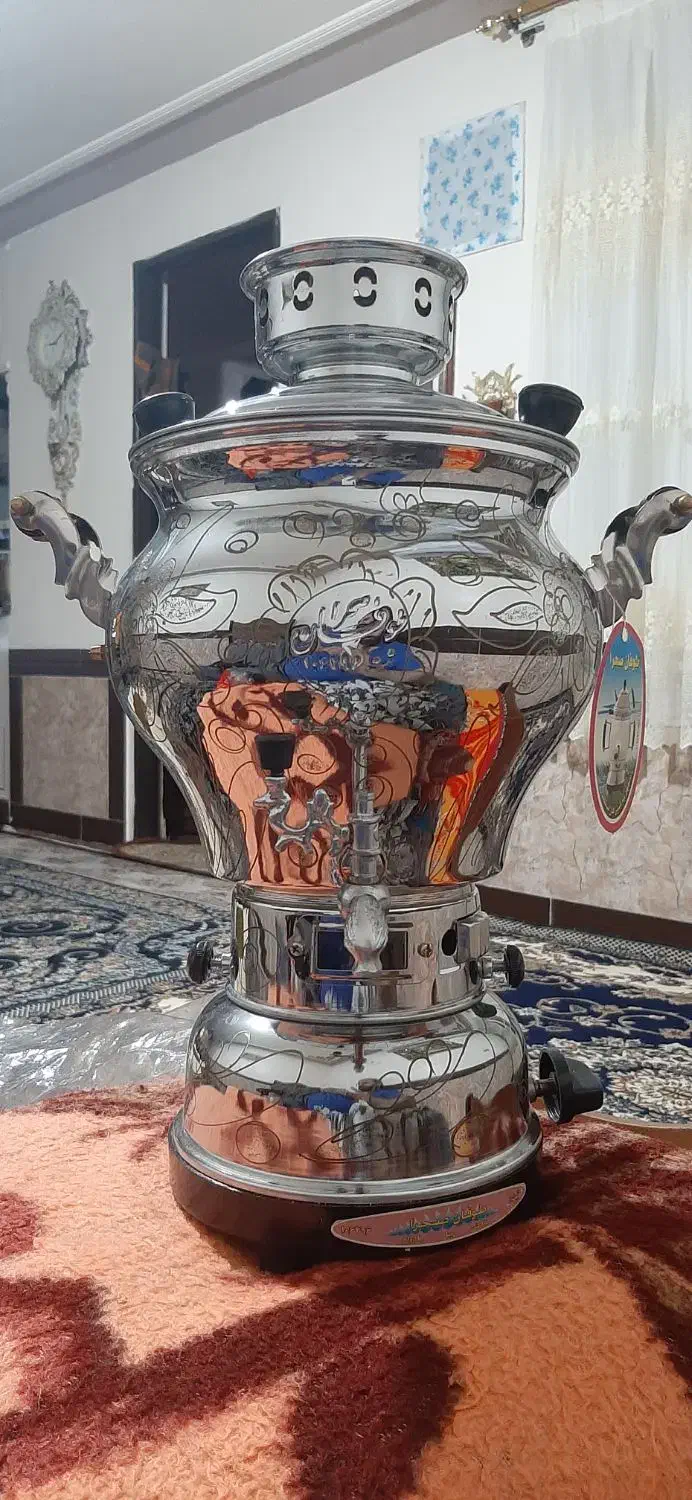 سماور گازی ۶لیتری نو|سماور، چای‌ساز، قهوه‌ساز|بروجرد, |دیوار