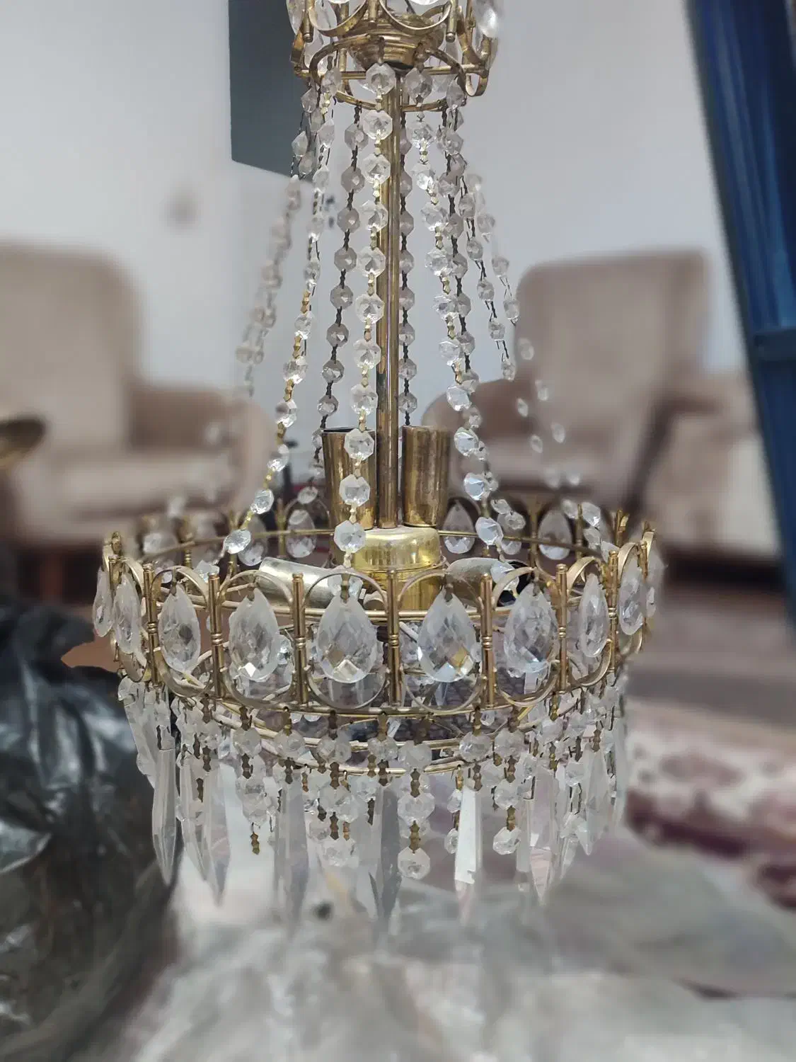 لوستر|لوستر و چراغ آویز|خوی, |دیوار