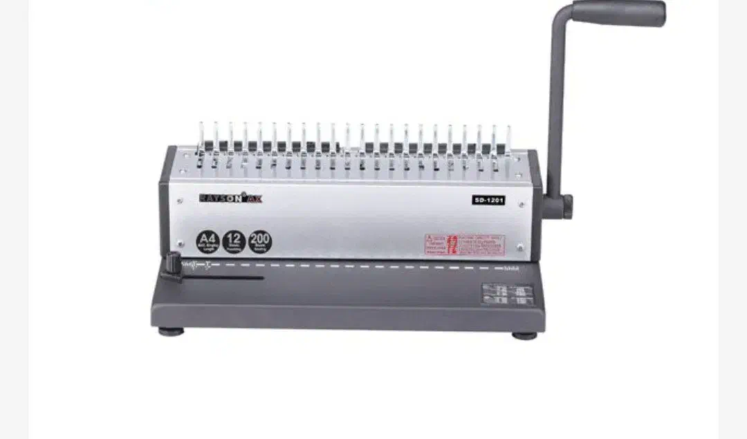 دستگاه صحافی فنری دوکاره SD1201 به همراه 150فنر|لوازم التحریر|کاشمر, |دیوار