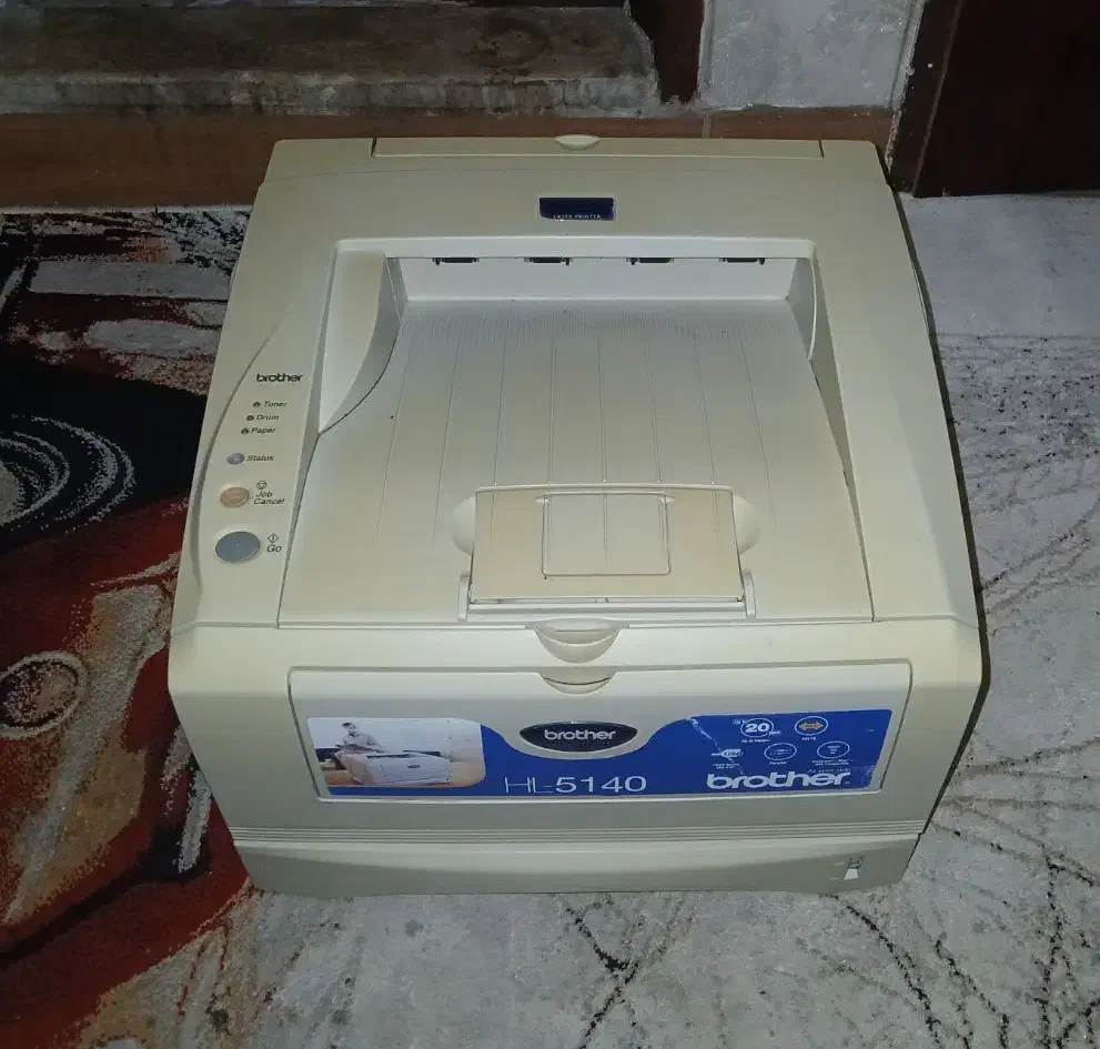 پرینترلیزری برادر5140سالم کم کارکردوکاتریج نو|پرینتر، اسکنر، کپی، فکس|تهران, یافت آباد جنوبی|دیوار