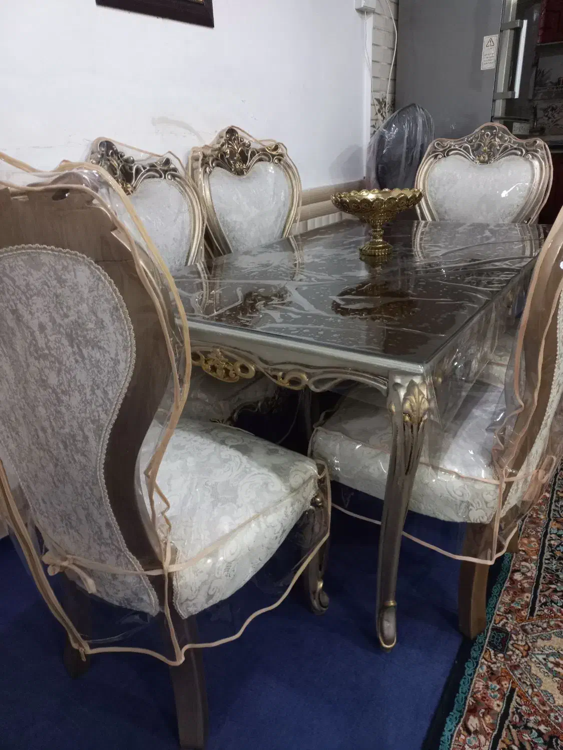 میز نهار خوری ۶ نفره|میز و صندلی غذاخوری|اندیمشک, |دیوار