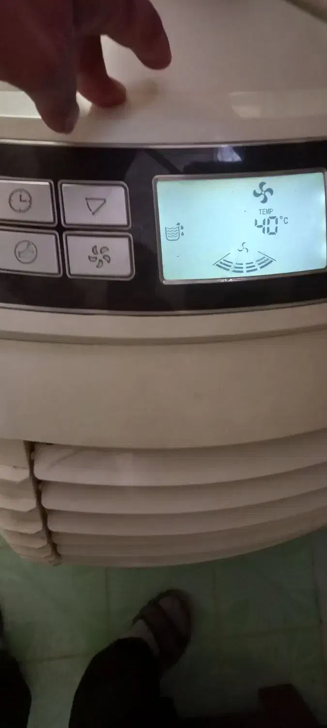 بخاری و کولر گازی۱۵هزار پرتابل کم مصرف تمیز|کولر گازی و فنکوئل|خمینیشهر, |دیوار