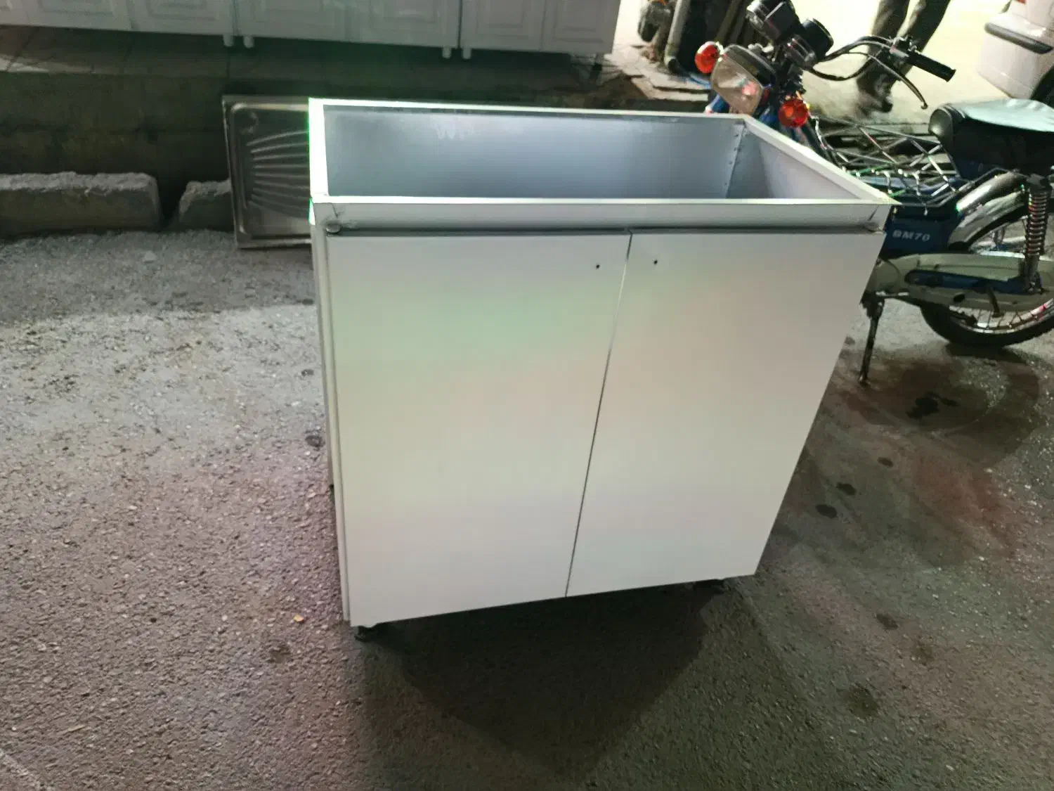 کابینت حاضری تمام فلز پیش ساخته زیر سینک و آبچکان|مصالح و تجهیزات ساختمان|تهران, خاوران|دیوار