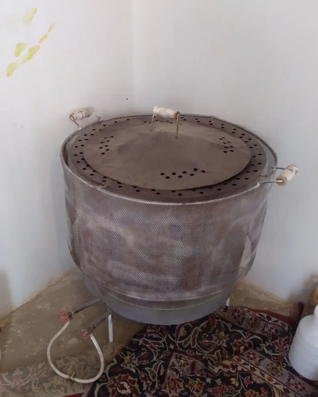 یک عدد تنور گازی سالم مرتب ۱۰عددنان ۲۰عددکلوچه|اجاق گاز و لوازم برقی پخت‌وپز|قلقل رود, |دیوار