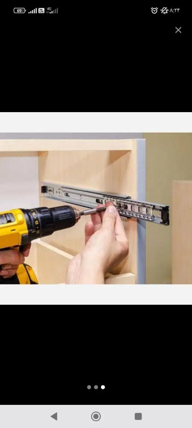 تعمیرات کابینت کمد لباس دراور .ریل جک لولا|خدمات پیشه و مهارت|یزد, |دیوار