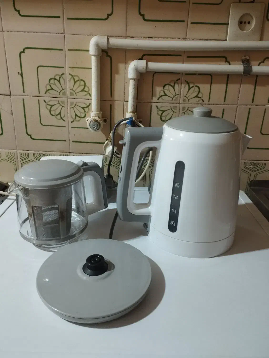 چای ساز بیس روز خریدم|سماور، چای‌ساز، قهوه‌ساز|اسدآباد, |دیوار