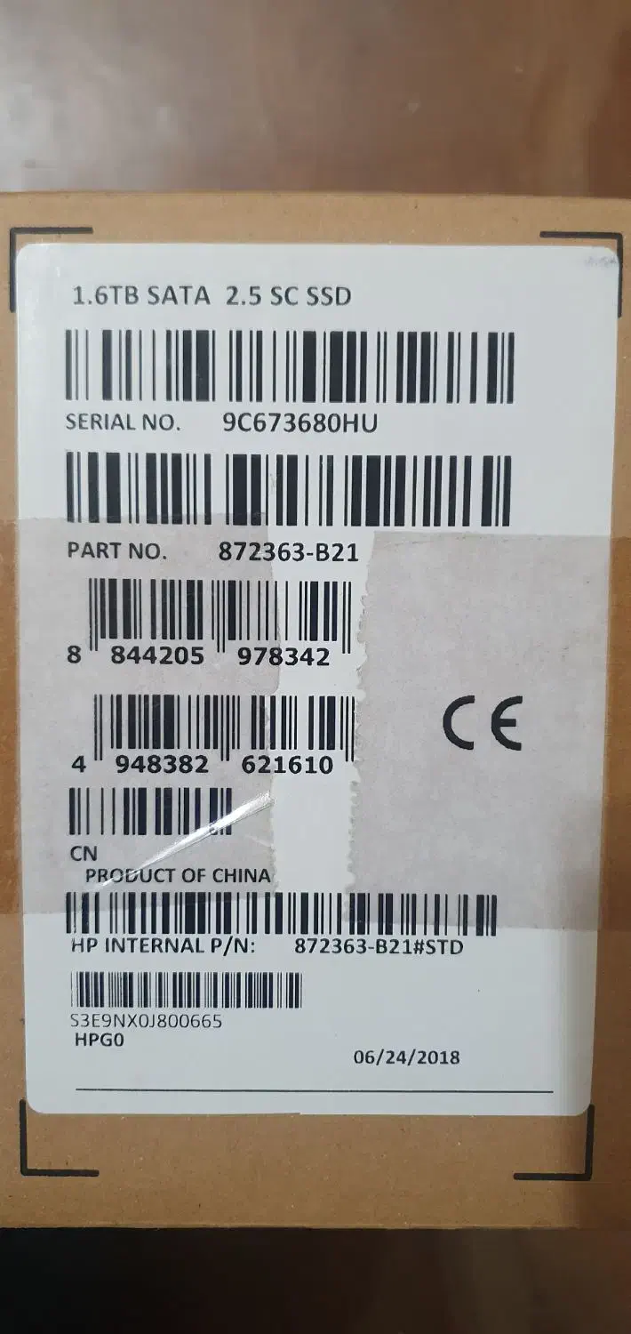 هارد SSD و SATA مارک HPاورجینال|قطعات و لوازم جانبی رایانه|تهران, سنائی|دیوار