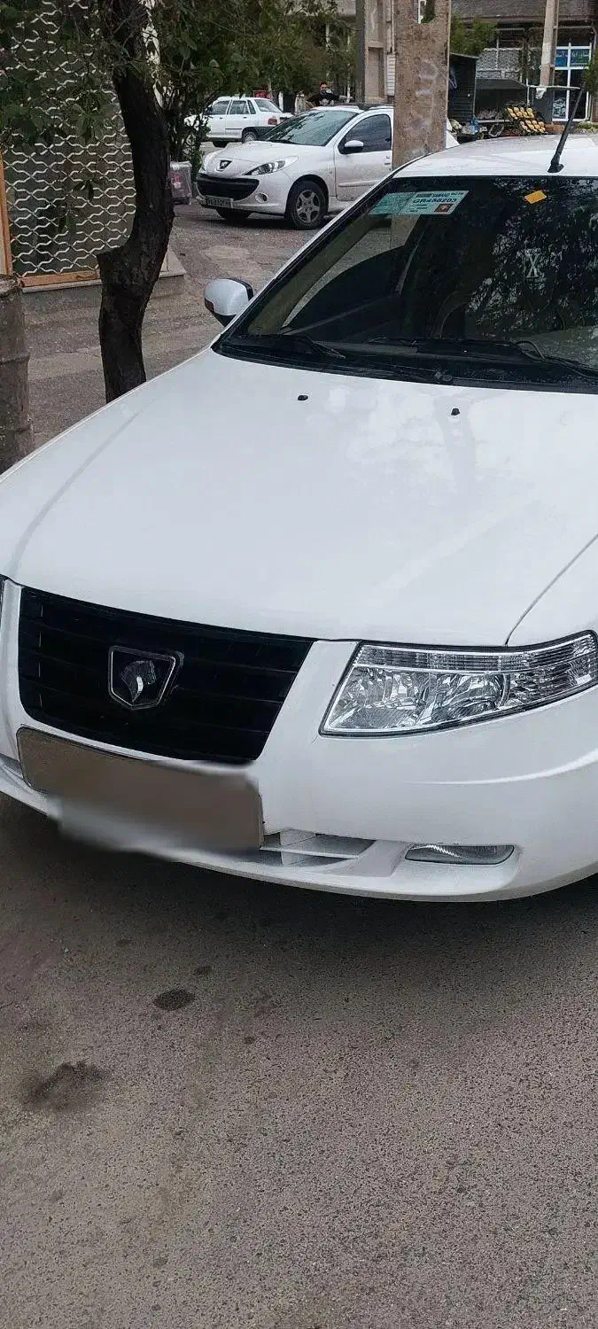 سمند سورن مدل 89 تمام رنگ شاسی جلو یک طرف ضربه|خودرو سواری و وانت|سلماس, |دیوار