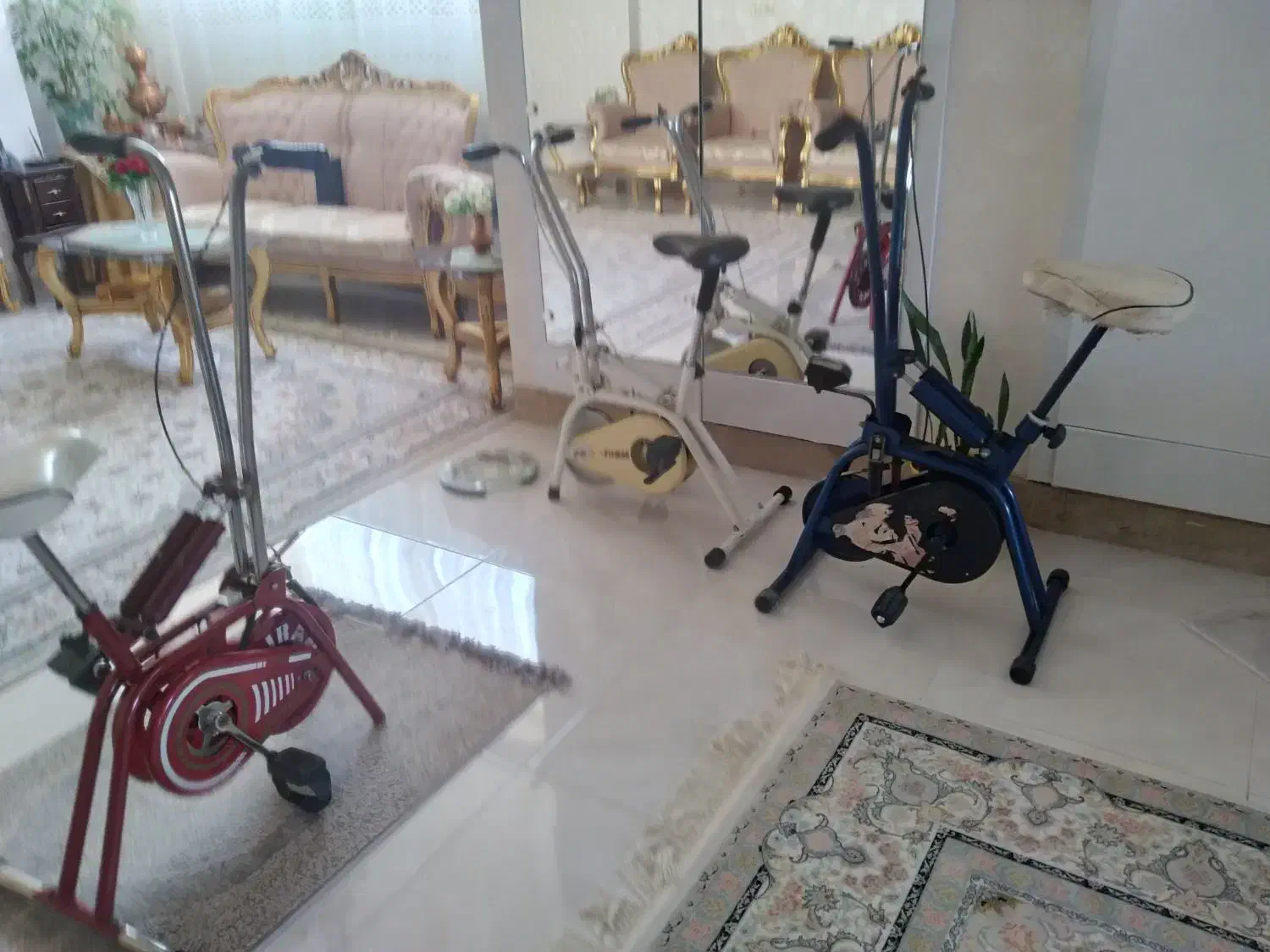 دوچرخه ثابت و الپتیکال  برای لاغری و تقویت عضلات|تجهیزات ورزشی|اصفهان, سپاهان‌شهر|دیوار