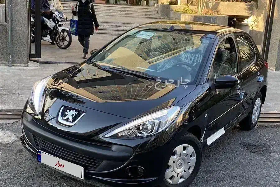 پژو 207 دنده ای مشکی 1402 صفرخشک|خودرو سواری و وانت|تهران, بهار|دیوار