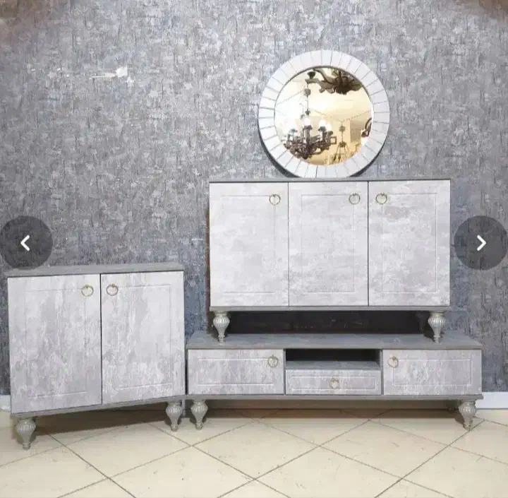 ست آینه کنسول میز tvو جاکفشی|بوفه، ویترین، کنسول|تهران, نعمت‌آباد|دیوار