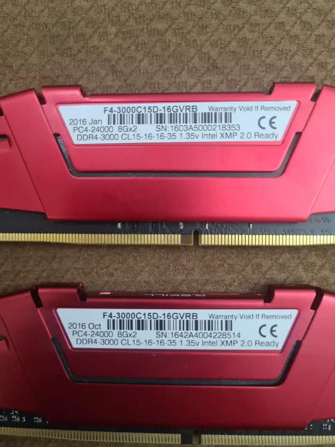 رم DDR4 RIPJAWS|قطعات و لوازم جانبی رایانه|تهران, ائمه اطهار|دیوار