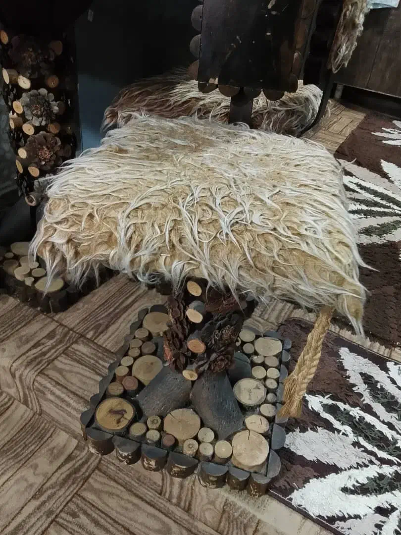 میزنهارخوری چهارنفره بسیار زیبا کاملا دست ساز.|میز و صندلی غذاخوری|قرچک, امین آباد|دیوار