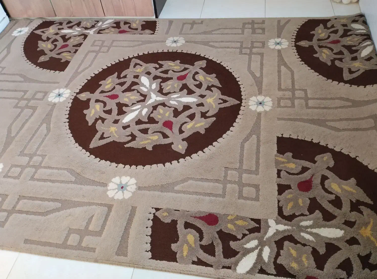 گلیم فرش ۶مترری|گلیم، جاجیم، گبه|بروجرد, |دیوار