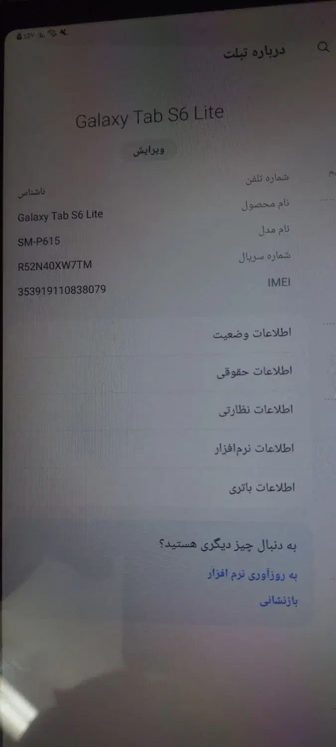 تبلت سامسونگ Tab S6 Lite|تبلت|تهران, مهرآباد|دیوار