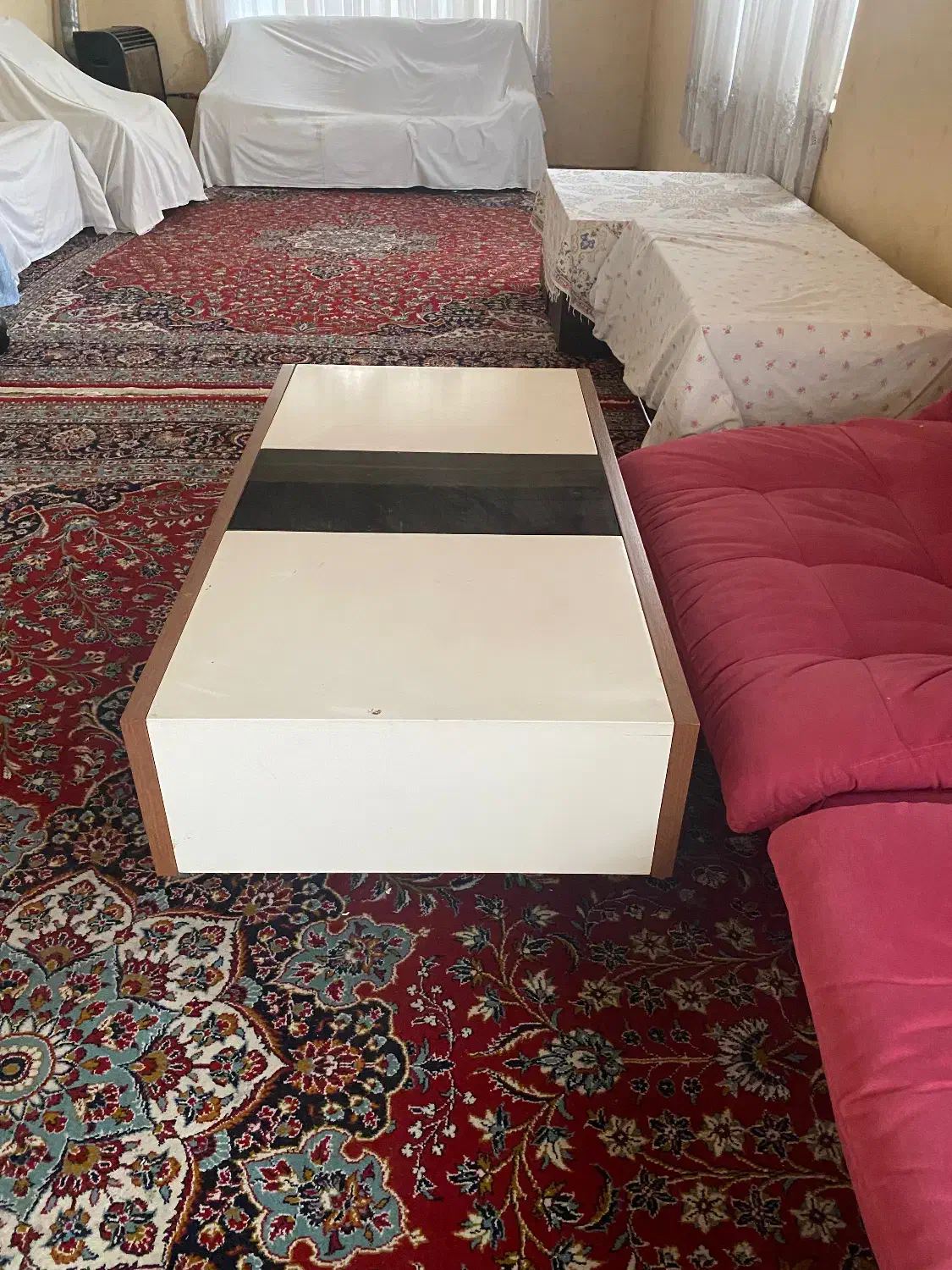 میز جلو مبلی|مبلمان خانگی و میز عسلی|قائم‌شهر, |دیوار