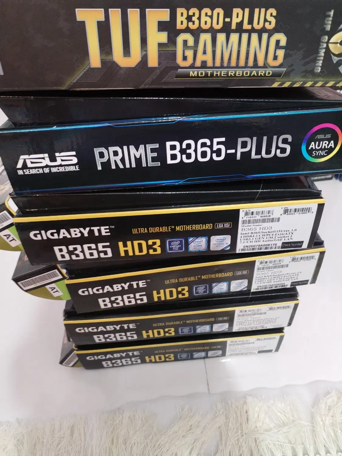 باندل مین بورد گیگابایت B365 HD3|قطعات و لوازم جانبی رایانه|تهران, شهرک استقلال|دیوار