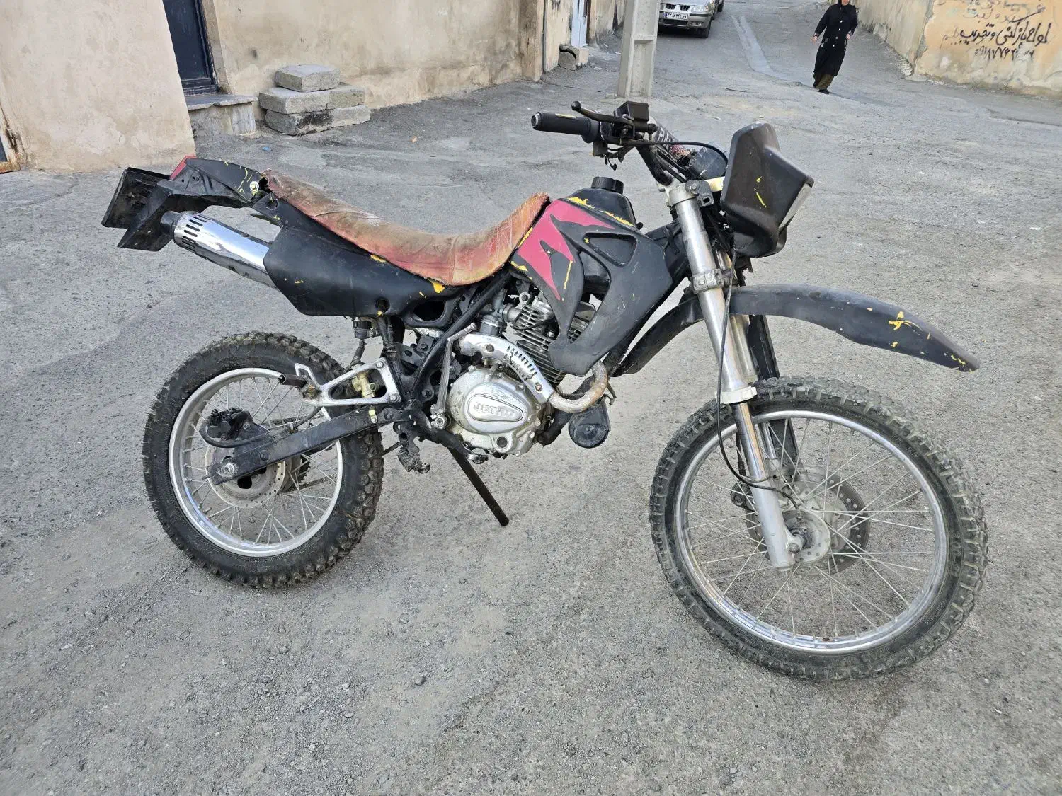موتور تریل 200 پلاک ملی|موتورسیکلت|کرمانشاه, |دیوار