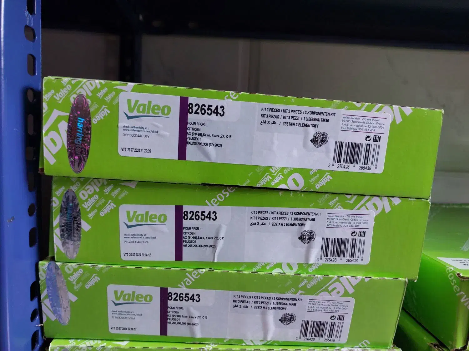 کلاچ والئو فرانسه اصل با لیبل هرینگتون|قطعات یدکی و لوازم جانبی|فردیس, شهرک شهید حسینی|دیوار