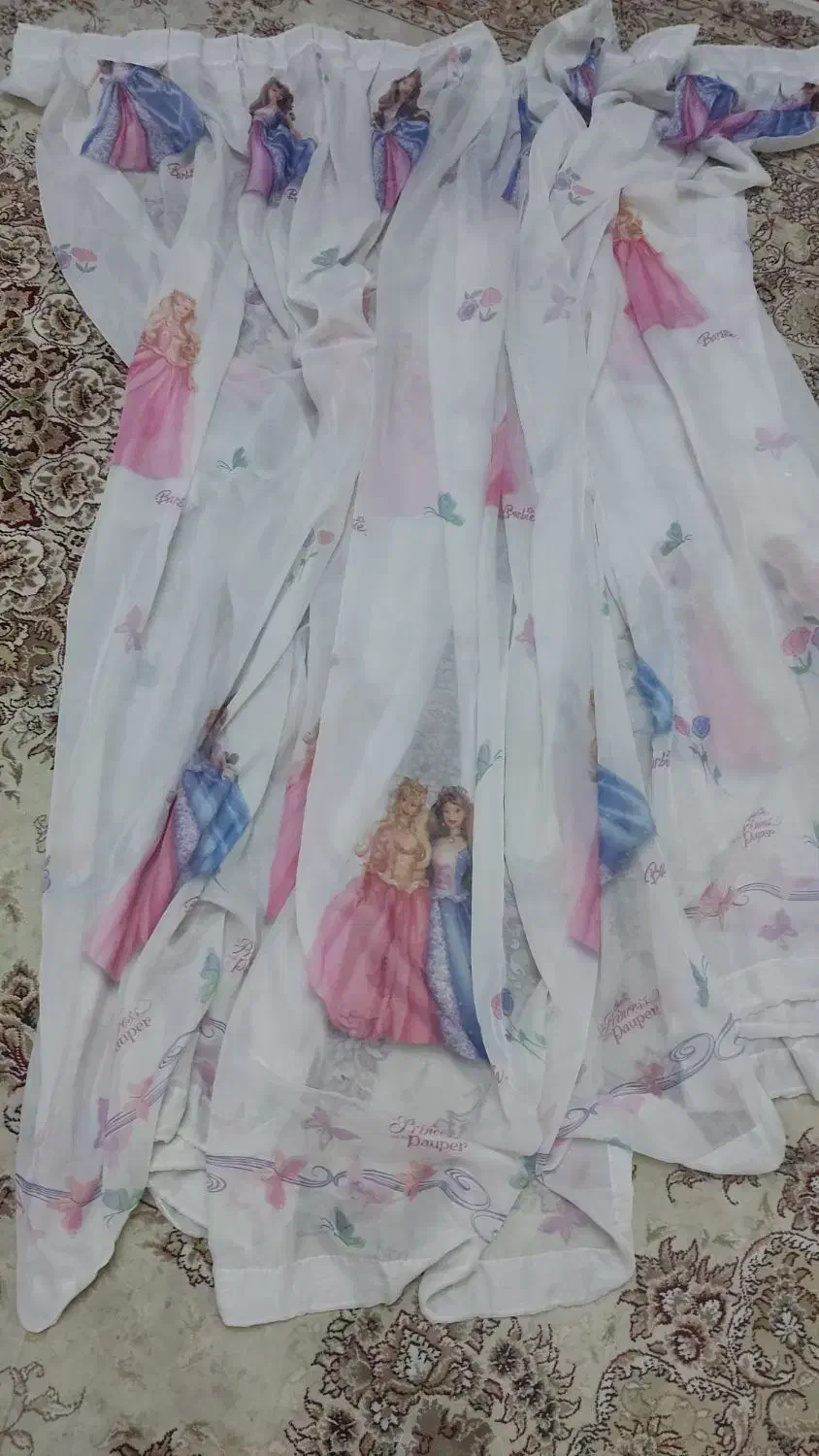 پرده اتاق کودک و اتاق خواب|پرده، رانر، رومیزی|اسلامشهر, شهرک واوان|دیوار