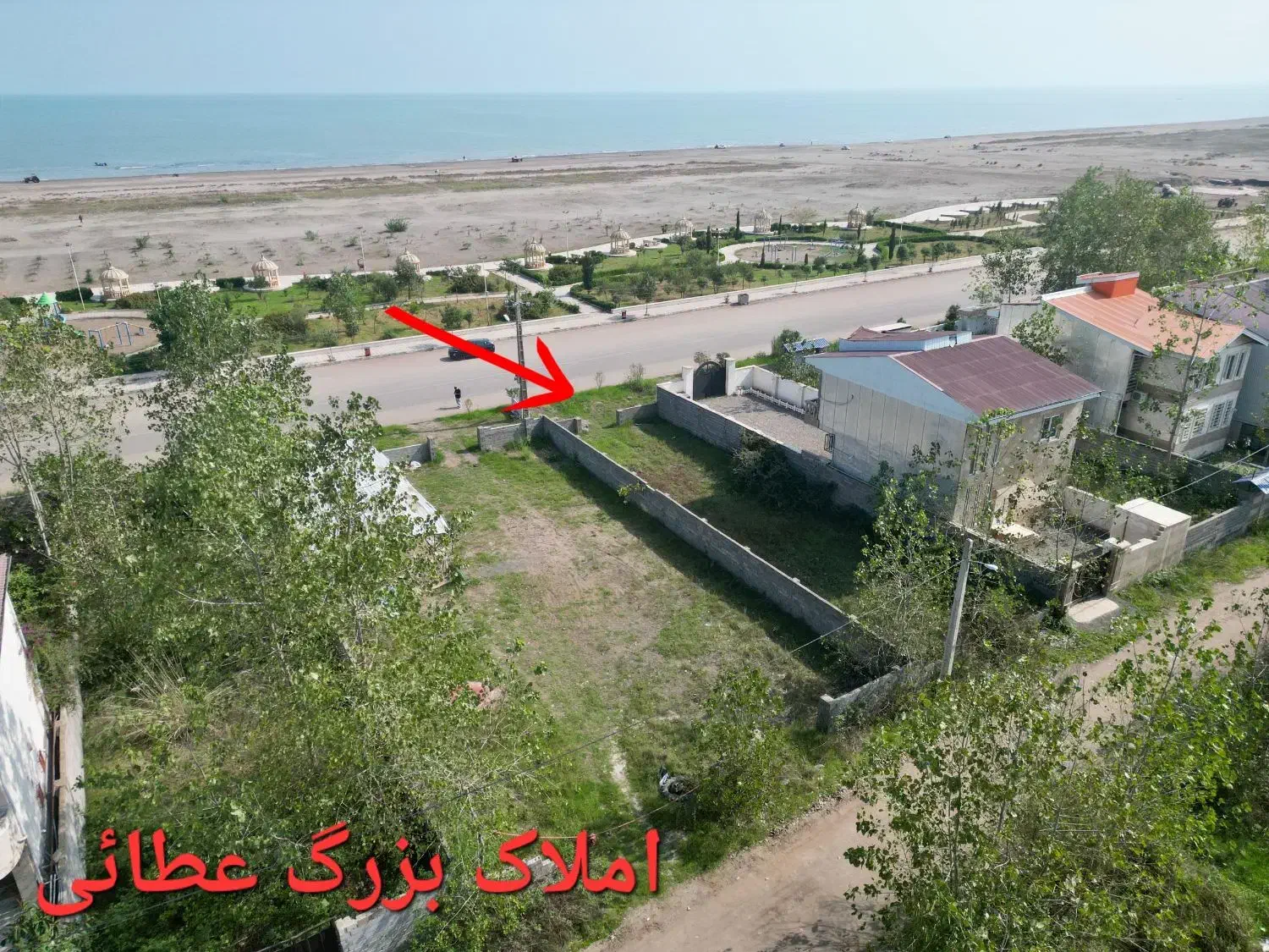 350 متر زمین قواره اول ساحل زیبای شهر چاف|فروش زمین و ملک کلنگی|چاف و چمخاله, |دیوار