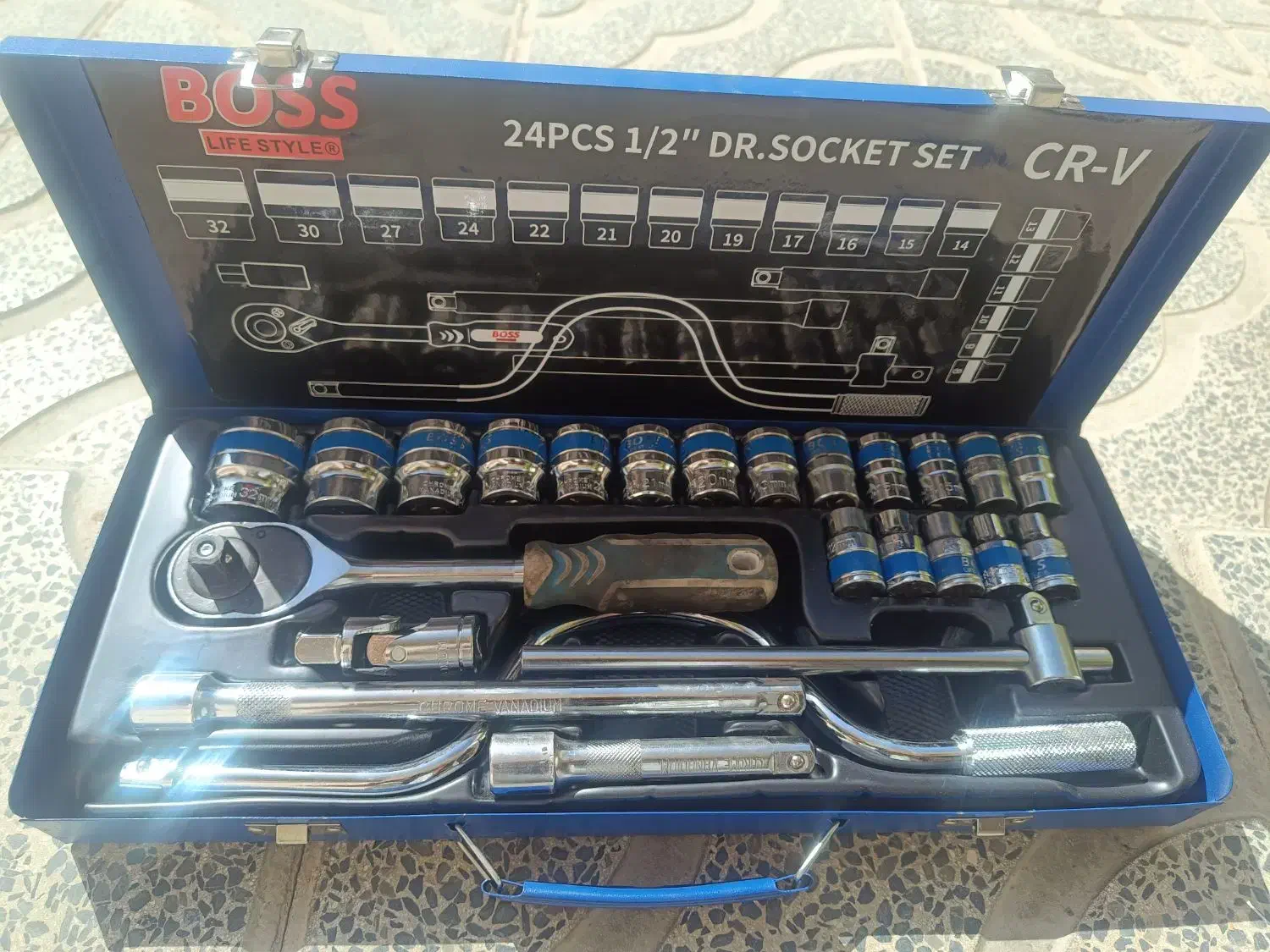 بکس ۲۴ تایی از ۸ تا ۳۲ با ۴ تا دسته سنگین اصلی|ابزارآلات|هشتگرد, تهران دشت|دیوار