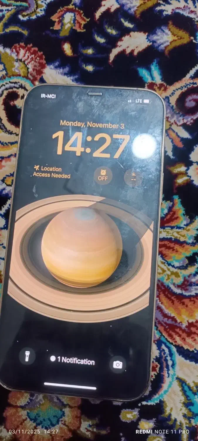 گوشی آیفون 12پرومکس|موبایل|یاسوج, |دیوار