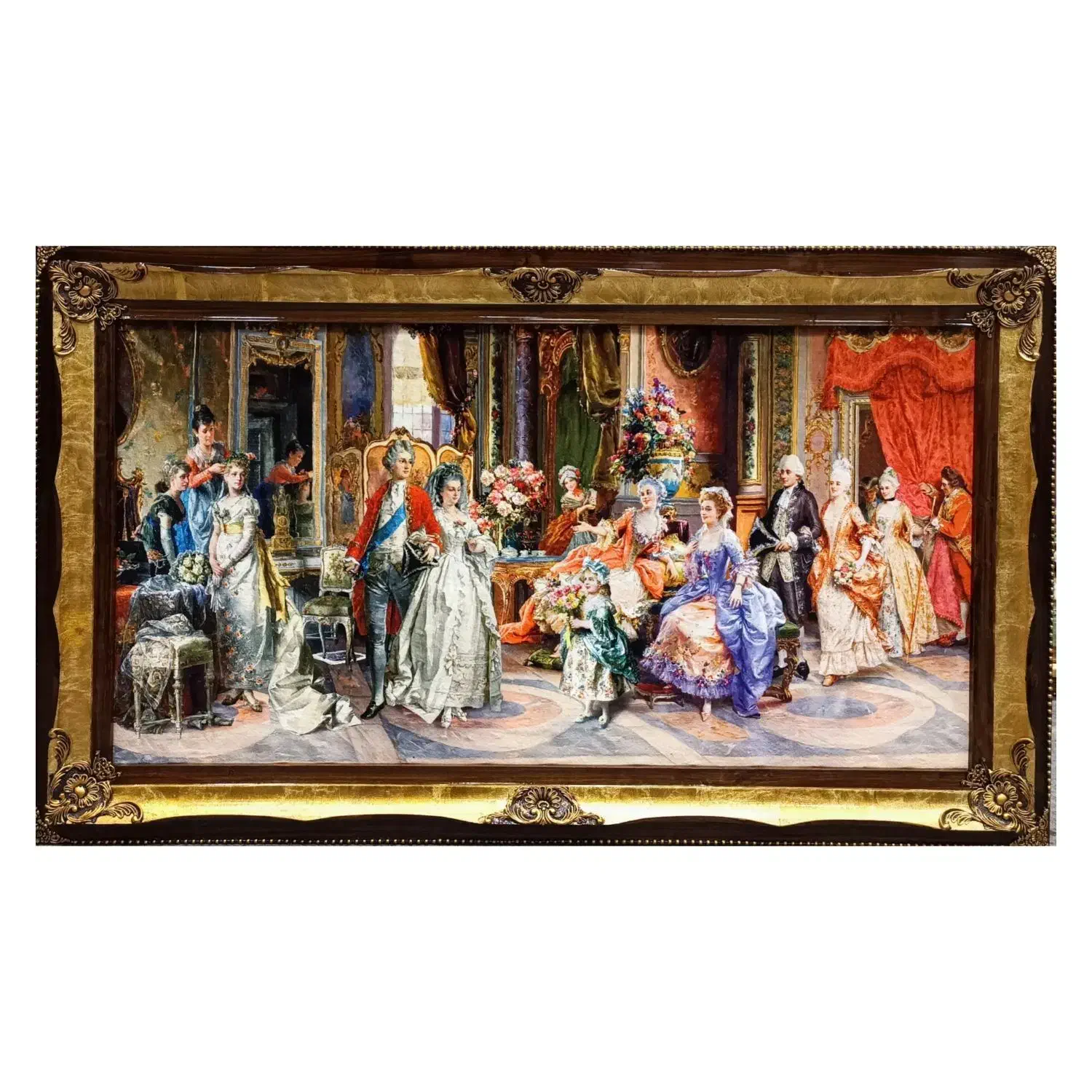 تابلوفرش ماشینی فردیس فرانسوی پاسورباز ۲۷۰|تابلو فرش|تبریز, |دیوار