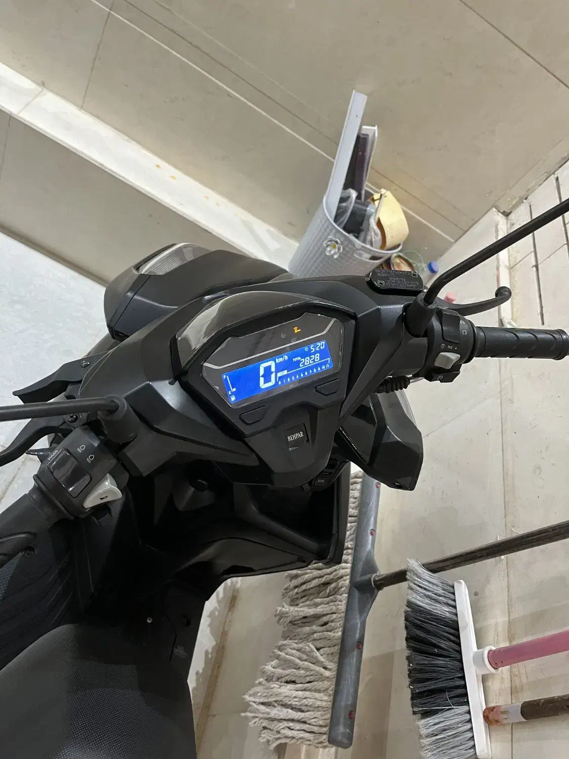 کلیک 150نو در حد صفر|موتورسیکلت|طبس, |دیوار