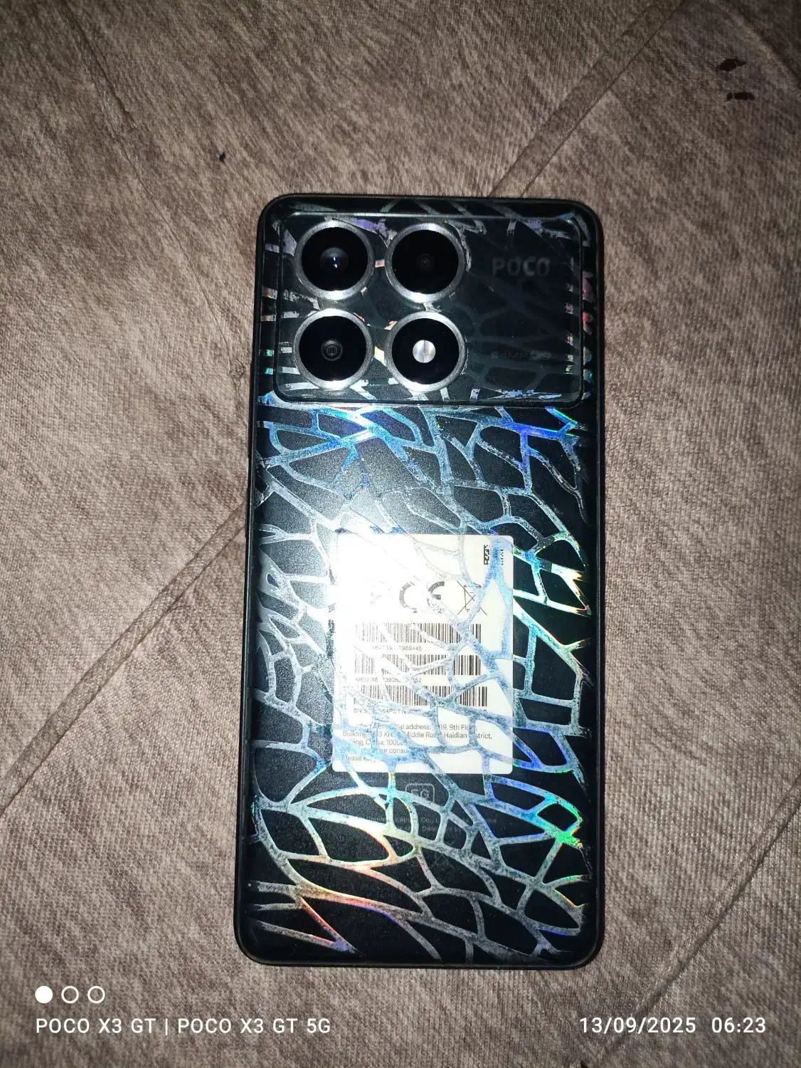 poco x6 pro 5g 512g ram12|موبایل|زابل, |دیوار