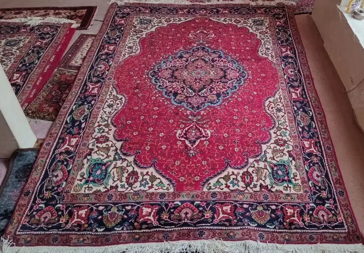 فرش تبریز جفت ۶ متری|فرش|خسروشاه, |دیوار