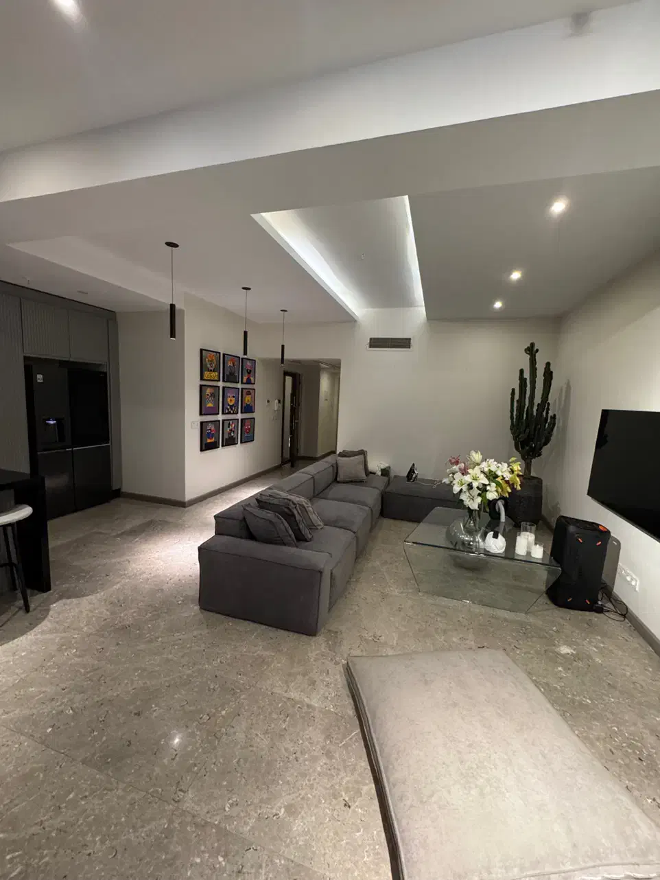 ۱۲۰متر برنده جایزه معماری/نوساز مدرن/۲خواب اندرزگو