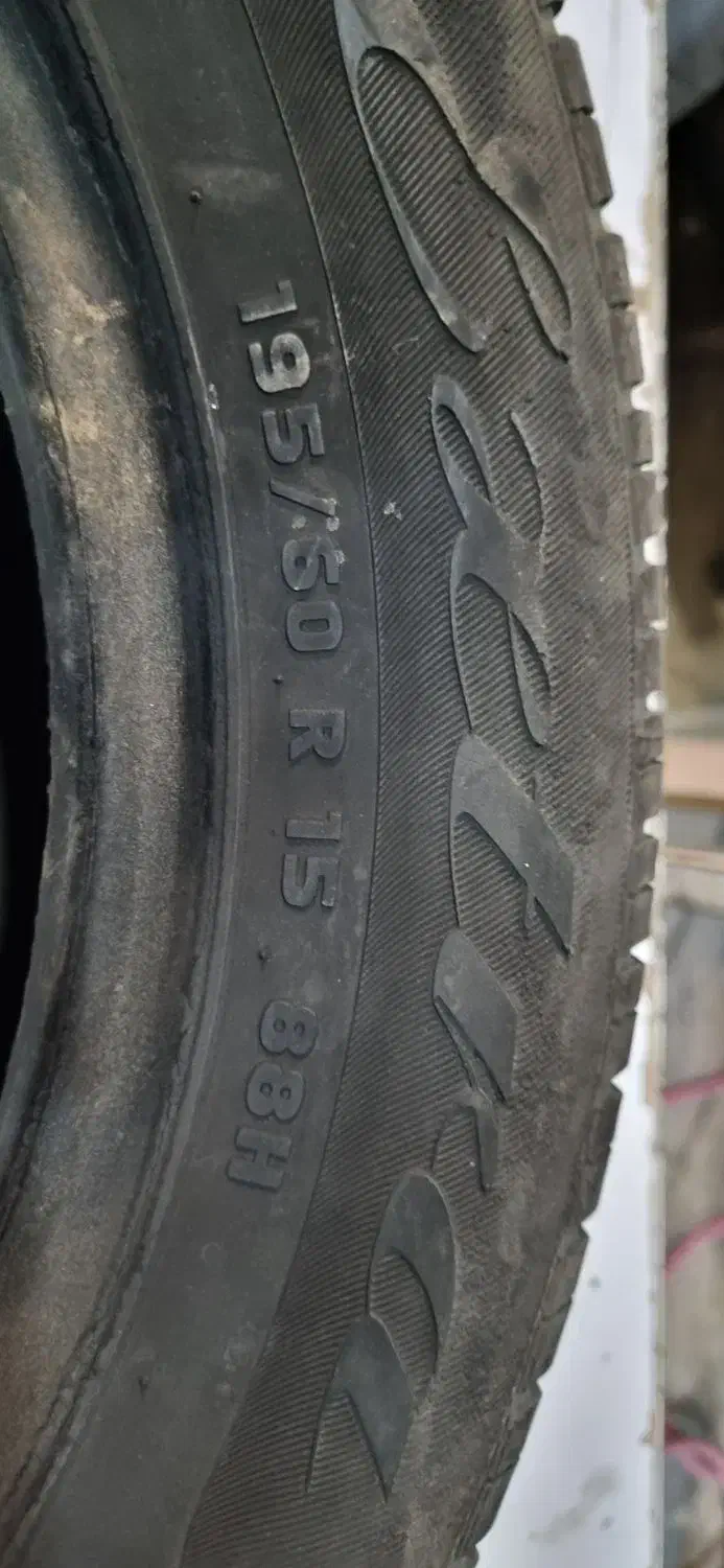 ۴ حلقه لاستیک کویر رینگ ۱۵ سایز ۱۹۵|قطعات یدکی و لوازم جانبی|رامهرمز, |دیوار