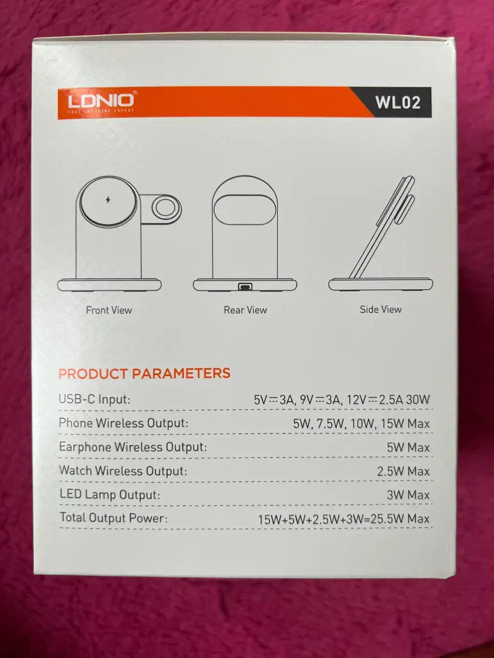 شارژر بی سیم الدینیو مدل WL02|لوازم جانبی موبایل و تبلت|تهران, تهرانپارس جنوبی|دیوار