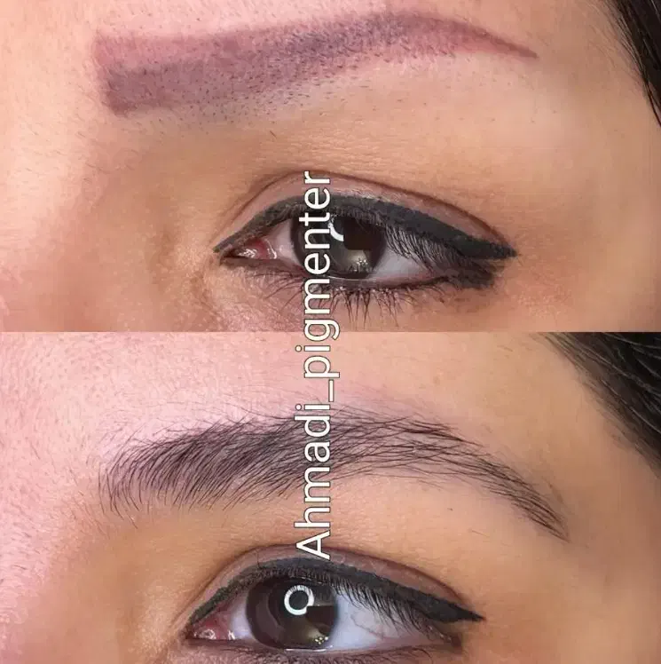 ریموو،میکروبلیدینگ،خط چشم و شیدلب|خدمات آرایشگری و زیبایی|کرمانشاه, |دیوار