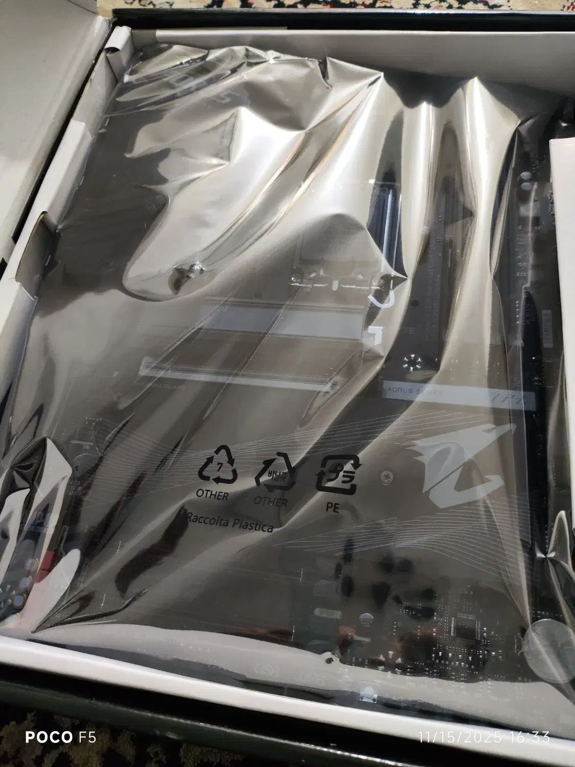 باندل آکبند z790 aorus . i7 14700k. ram 32 Corsair|قطعات و لوازم جانبی رایانه|مشهد, شهید معقول|دیوار