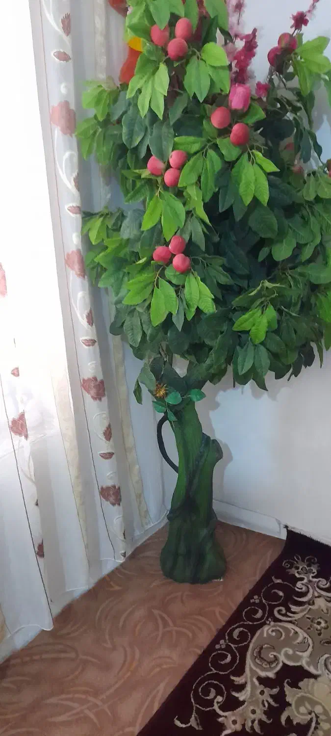 درخت مصنوعی|گل و گیاه طبیعی|سرپل ذهاب, |دیوار