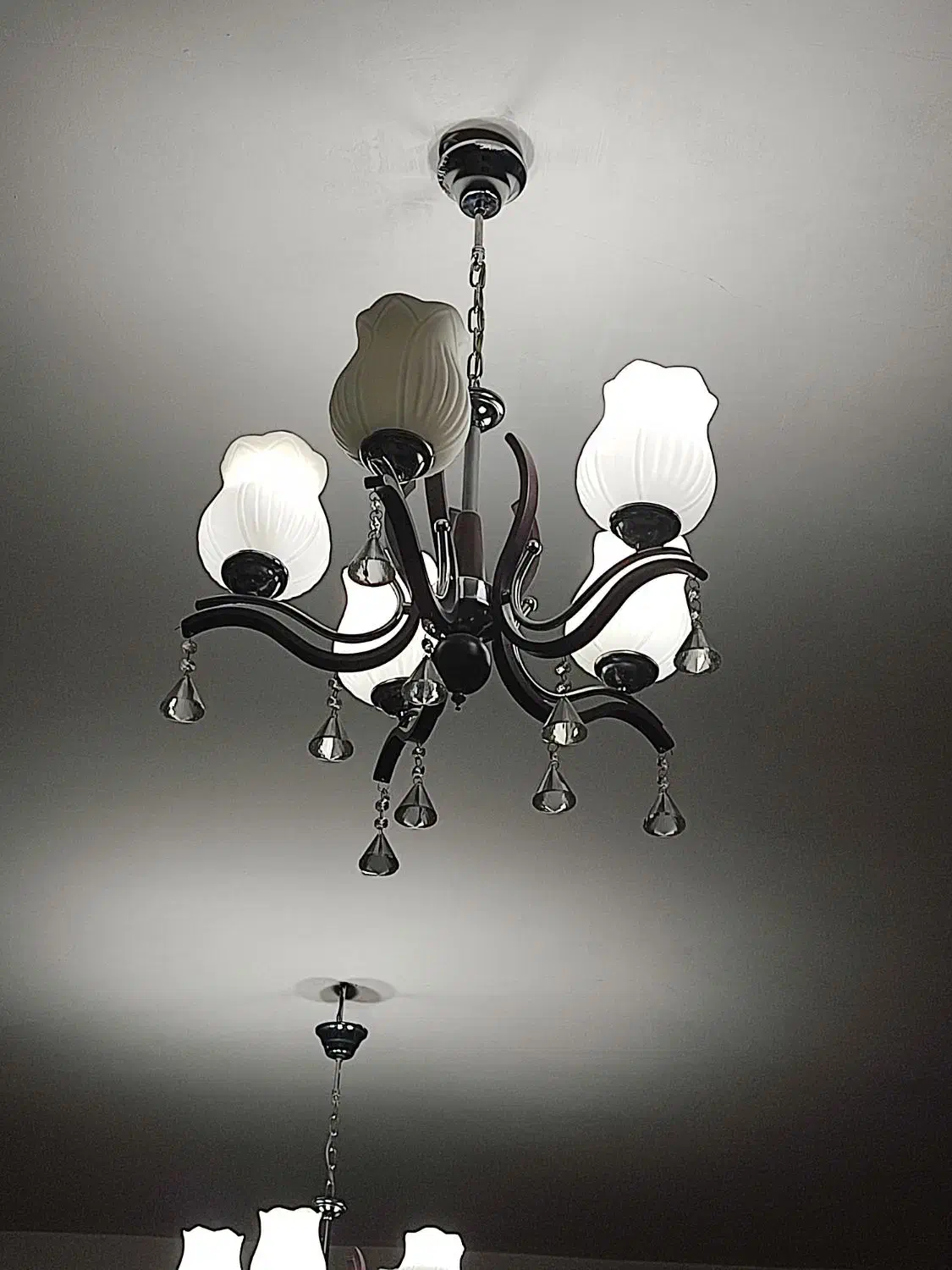 لوستر|لوستر و چراغ آویز|کرج, حصارک پایین|دیوار