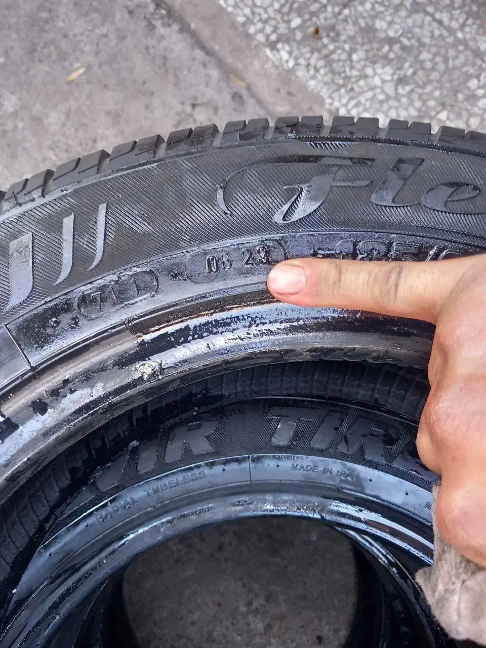 لاستیک تیبا2|قطعات یدکی و لوازم جانبی|رشت, پاستوریزه|دیوار