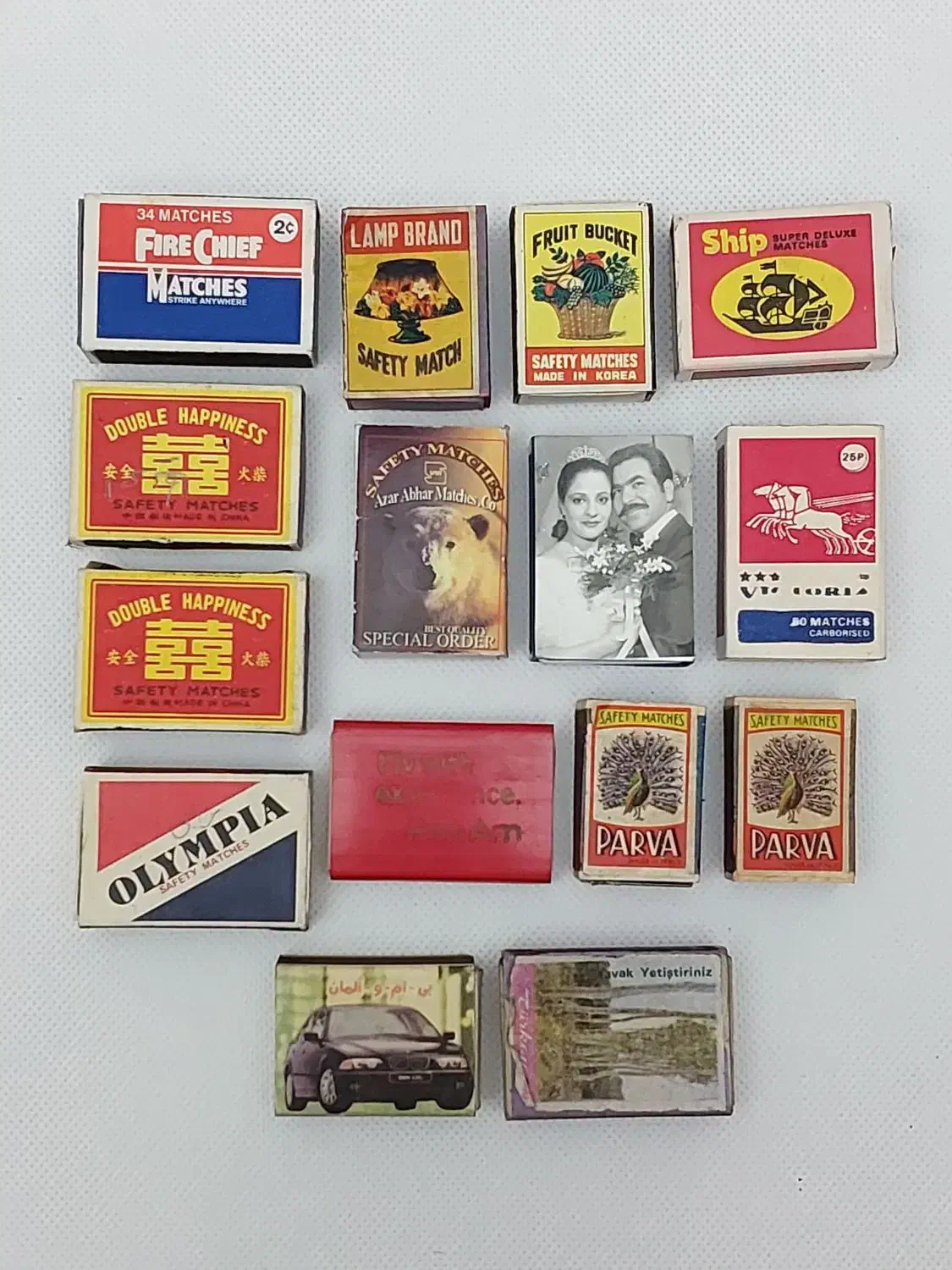 کبریت های قدیمی|کلکسیون اشیاء عتیقه|تهران, چیتگر شمالی|دیوار