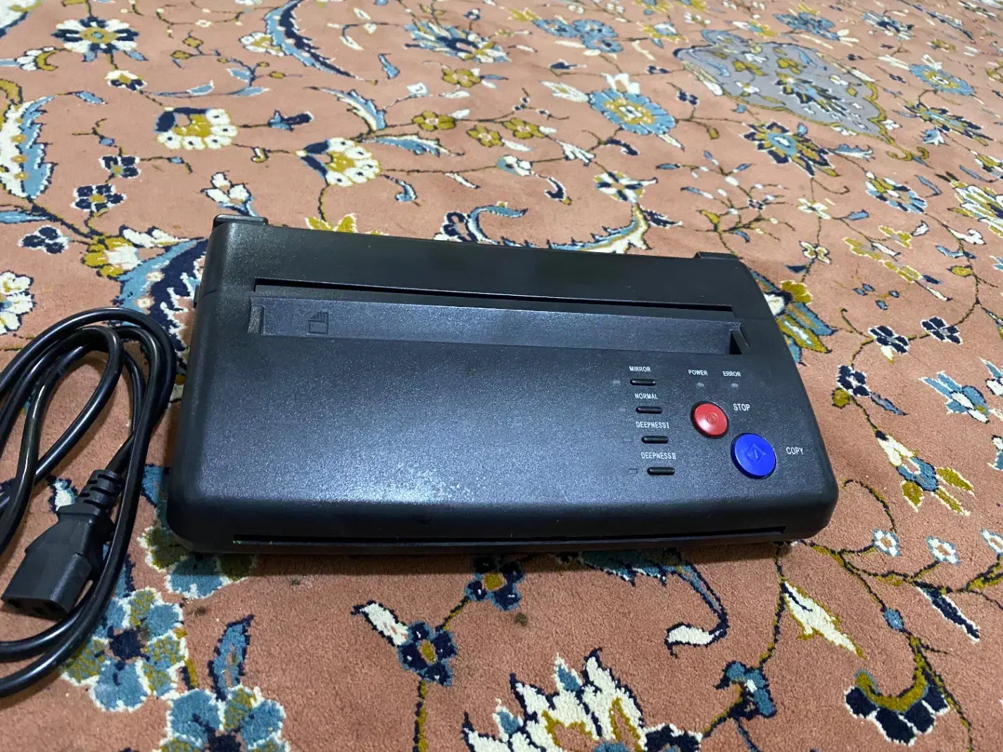 پرینتر حرارتی استنسیل تتو در حد آک|پرینتر، اسکنر، کپی، فکس|مشهد, حجاب (شهرک غرب)|دیوار