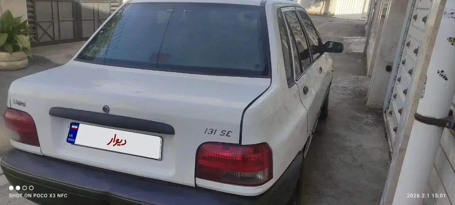 پراید 131se مدل ۹۳ بی رنگ|خودرو سواری و وانت|بابل, |دیوار