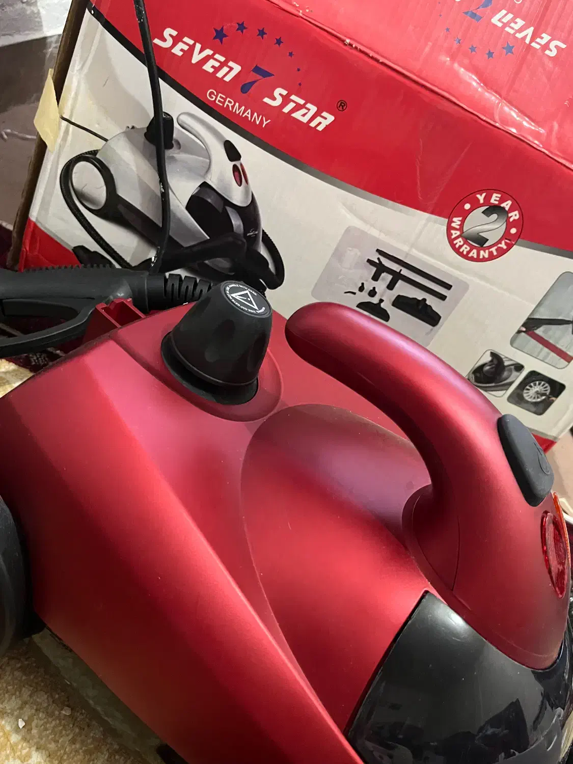 بخار شو seven star|جاروبرقی، جارو شارژی، بخارشو|بروجرد, |دیوار