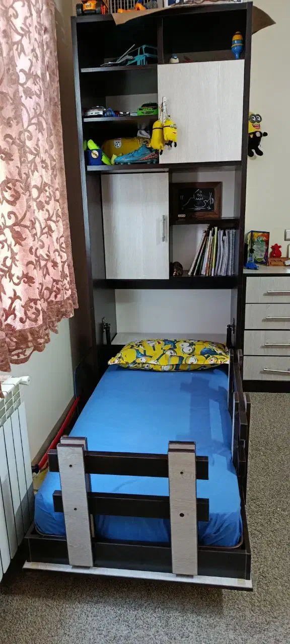 تخت کمجا تاشو کودک|تخت و سرویس خواب|تهران, نیروی هوایی (پیروزی)|دیوار