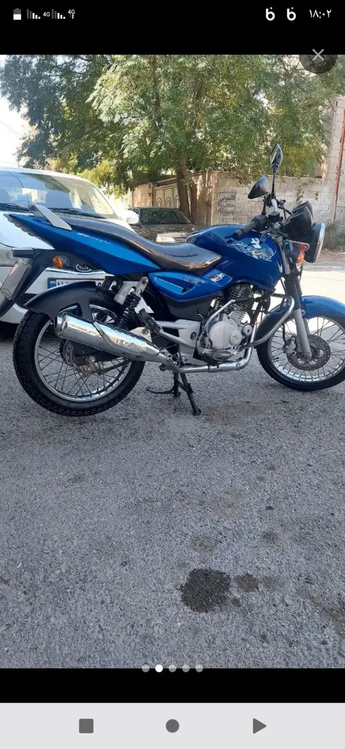 پالس در حد خشک|موتورسیکلت|شهریار, شهریار|دیوار