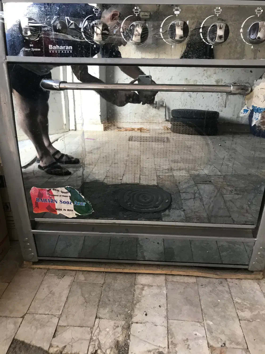 گاز بهاران در حد نو|اجاق گاز و لوازم برقی پخت‌وپز|مشهد, ایمان|دیوار