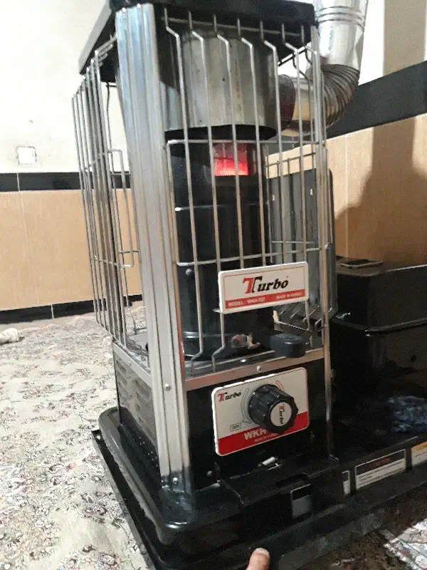 بخاری نفتی توربو۷۰۷خارجی|بخاری، هیتر، شومینه|خلیفان, |دیوار