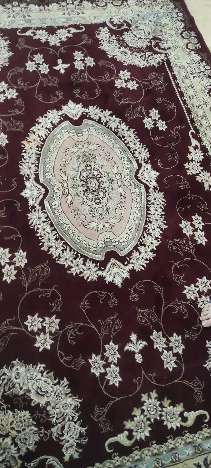 فرش 6متریفرش مشهد رنگ لاکی|فرش|سبزوار, توحیدشهر|دیوار